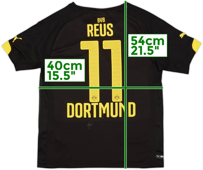 2014-16 Borussia Dortmund Away Shirt Reus #11 - 6/10 - (7-8 Years)
