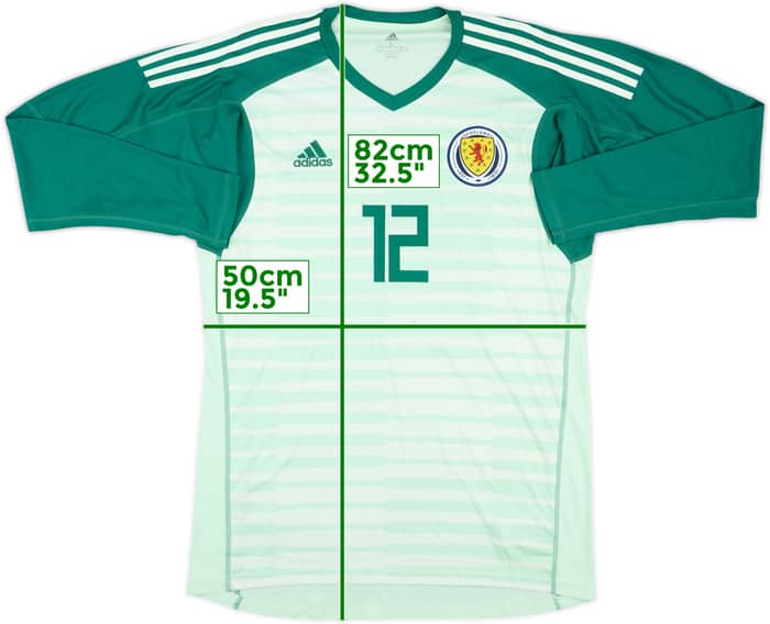 2018-20 Scotland GK Shirt #12 - 7/10 - (L)