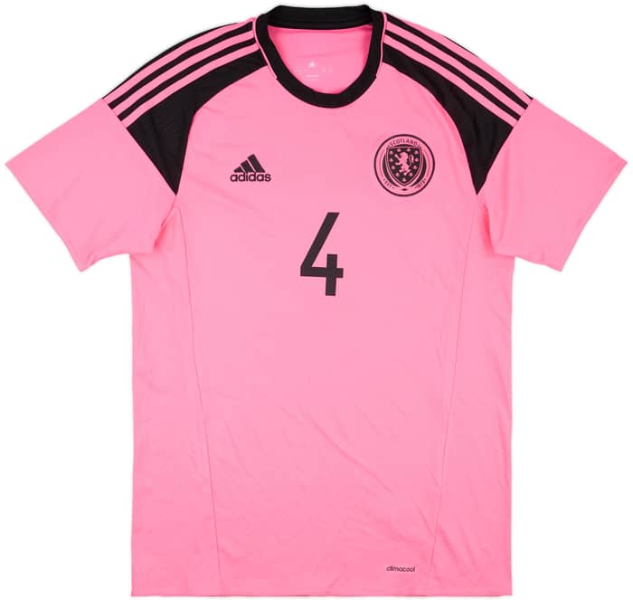 2016-17 Scotland Match Issue Away Shirt #4