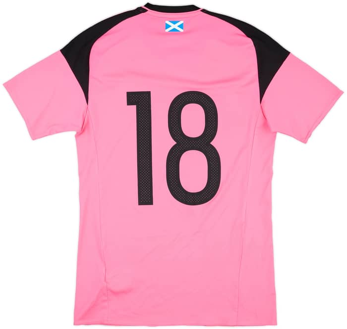 2016-17 Scotland Match Issue Away Shirt #18