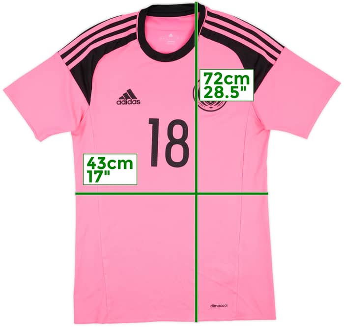 2016-17 Scotland Match Issue Away Shirt #18