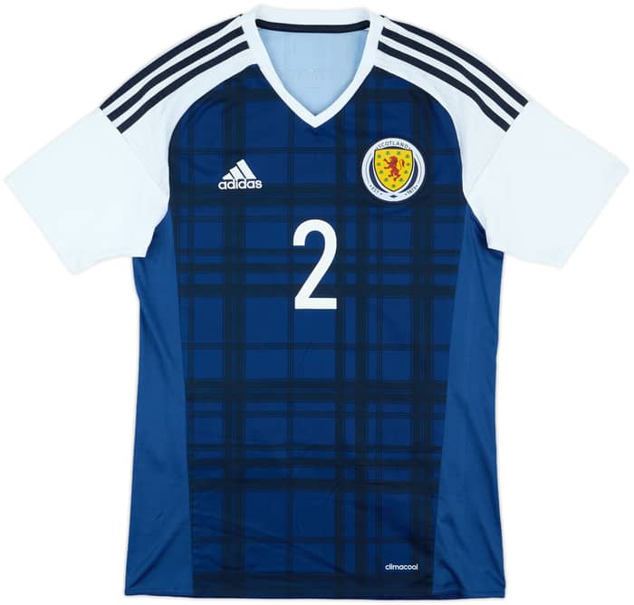 2015-17 Scotland Match Issue Home Shirt #2