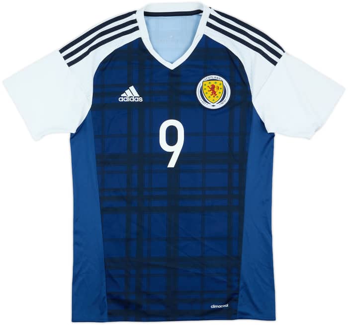 2015-17 Scotland Match Issue Home Shirt #9