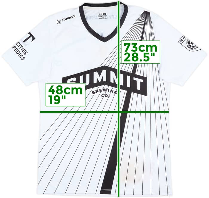 2019 Minneapolis City Match Worn Home Shirt #17