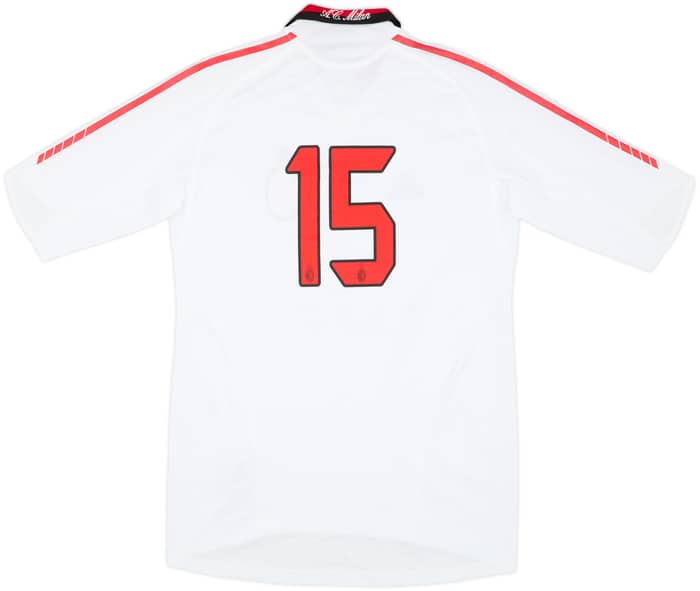 Camiseta de visitante versión jugador del AC Milan 2005-06 #15 - 6/10 - (S)