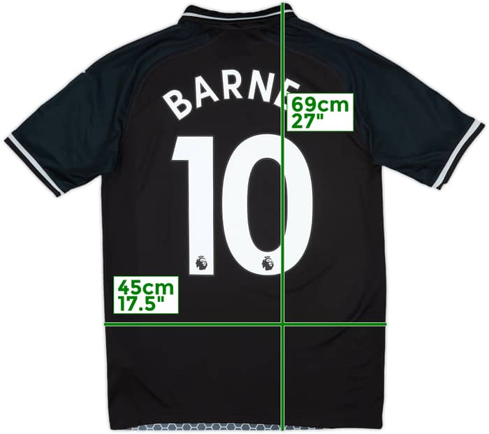 2018-19 Burnley Away Shirt Barnes #10 - 8/10 - (S)
