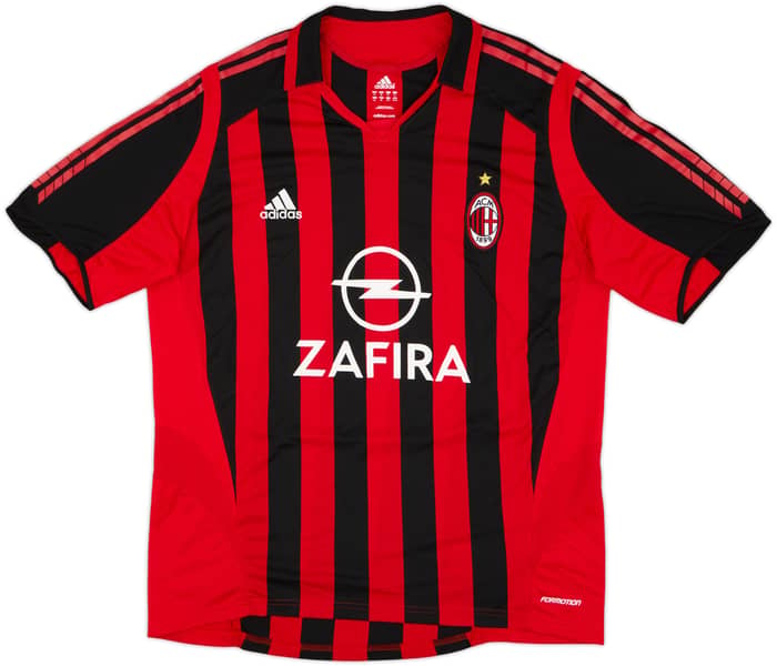 Camiseta de local del AC Milan 2005-06 versión jugador #4 - 8/10 - (XL)