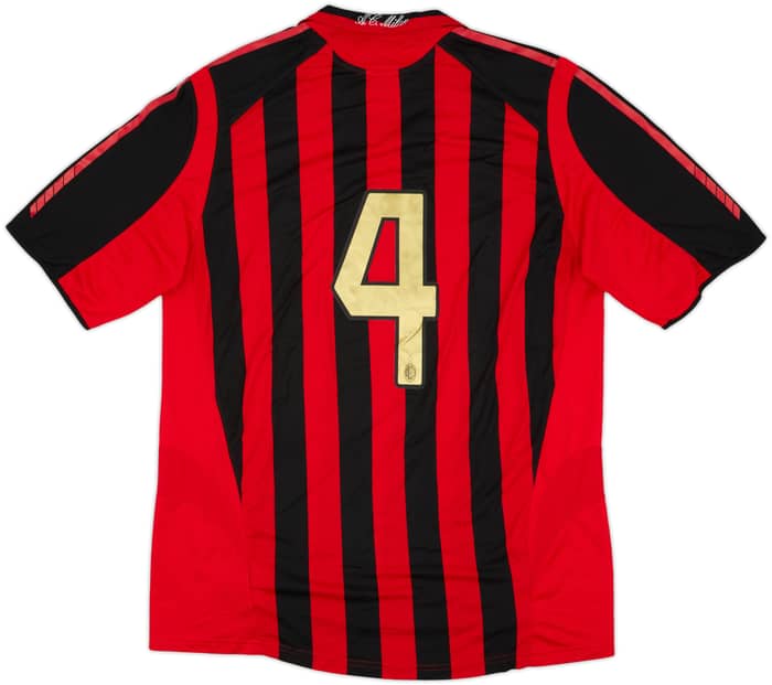 Camiseta de local del AC Milan 2005-06 versión jugador #4 - 8/10 - (XL)