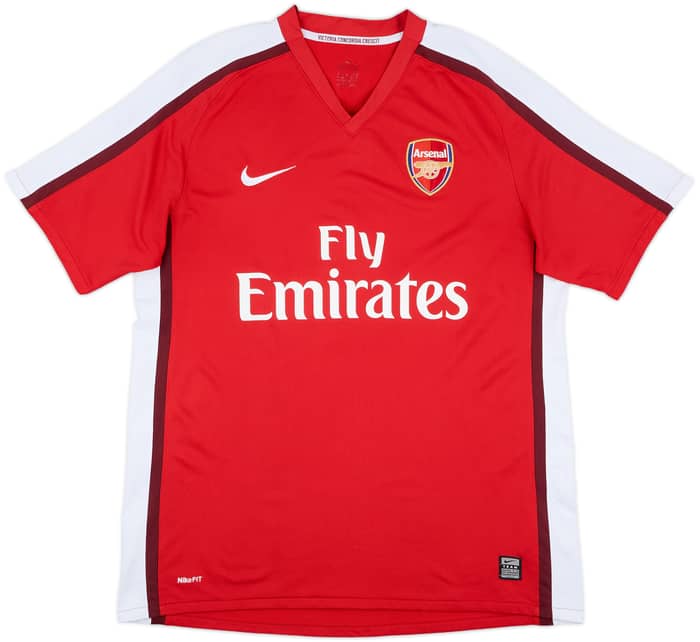 2008-10 Arsenal Home Shirt Fabregas #4 - 6/10 - (L)
