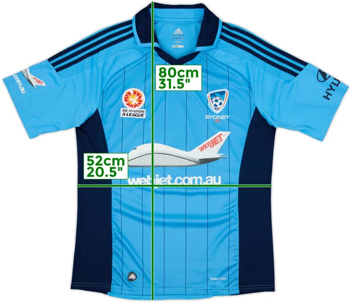 2012-13 Sydney FC Home Shirt - 7/10 - (L)