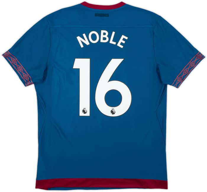 2018-19 West Ham Away Shirt Noble #16 - 8/10 - (L)
