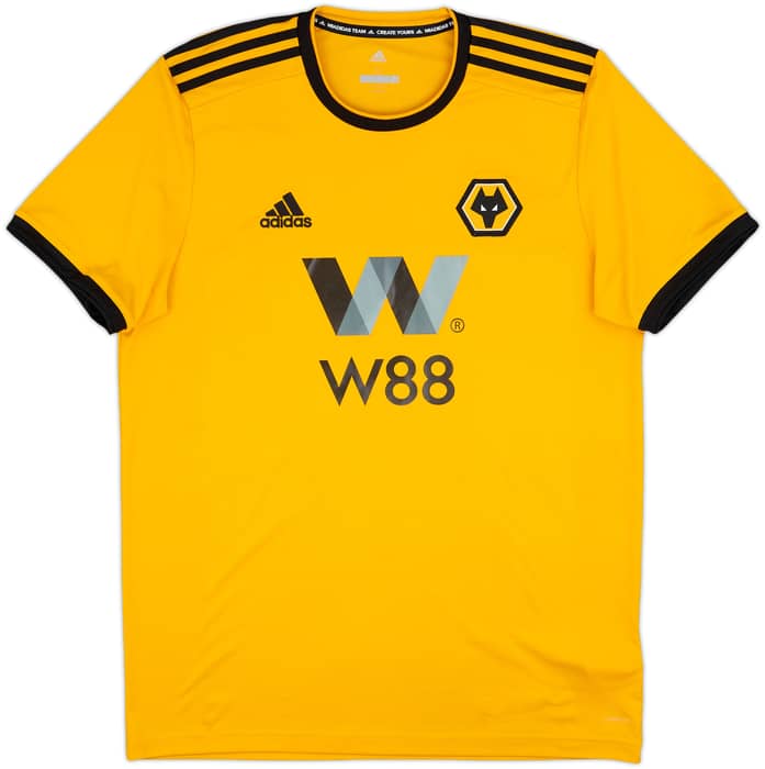2018-19 Wolves Home Shirt Neves #8 - 6/10 - (L)