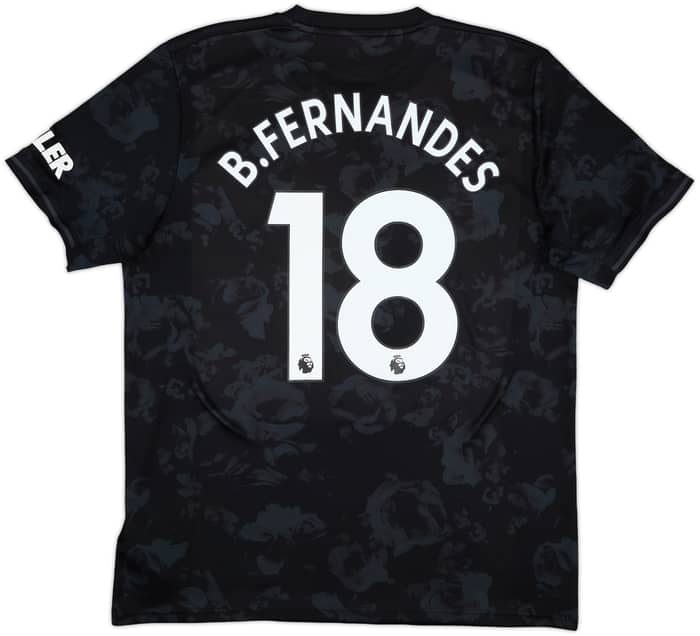 2020-21 Manchester United Away Shirt B.Fernandes #18 - 8/10 - (L)