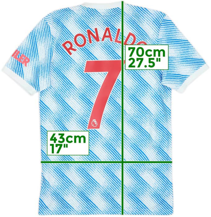 2021-22 Manchester United Away Shirt Ronaldo #7 - 8/10 - (XS)