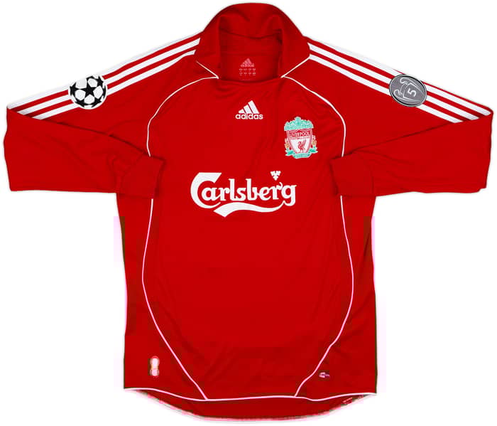 2006-08 Liverpool Home L/S Shirt Carragher #23 - 7/10 - (M)