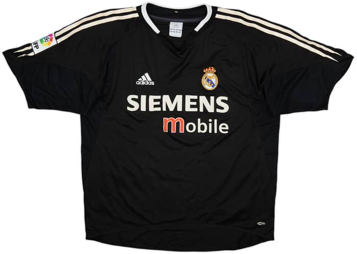 2004-05 Real Madrid Away Shirt Zidane #5 - 7/10 - (M)