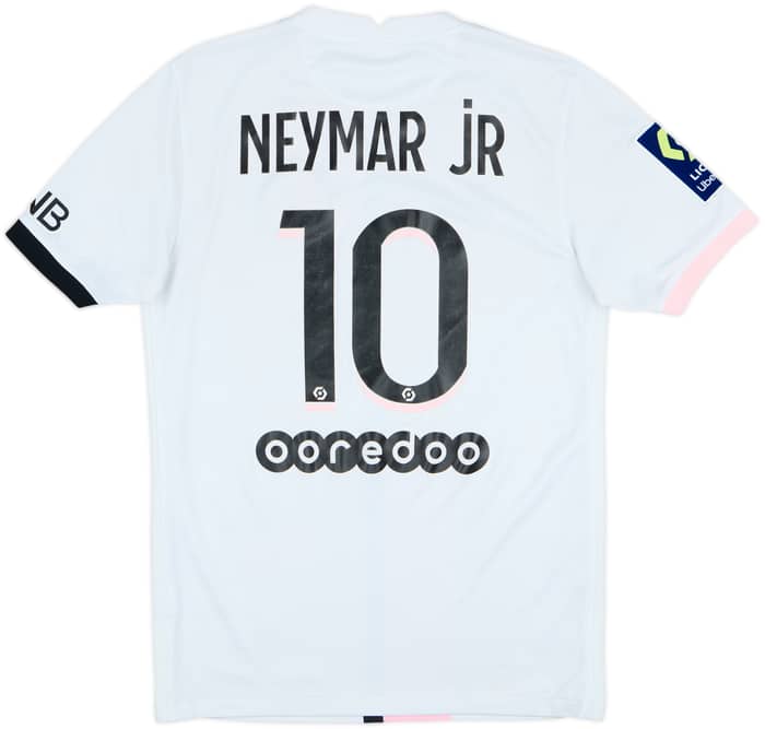 2021-22 Paris Saint-Germain Away Shirt Neymar Jr #10 - 5/10 - (S)