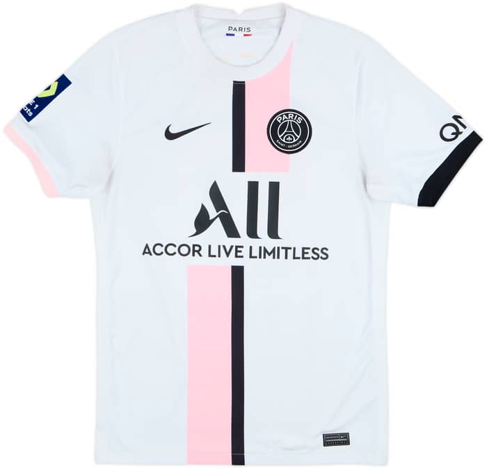 2021-22 Paris Saint-Germain Away Shirt Neymar Jr #10 - 5/10 - (S)