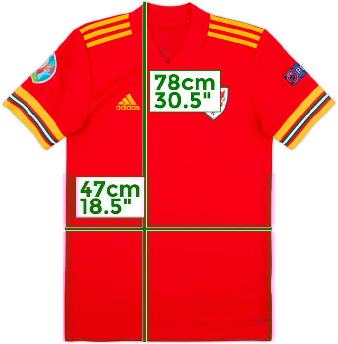 2020-21 Wales Home Shirt - 9/10 - (S)
