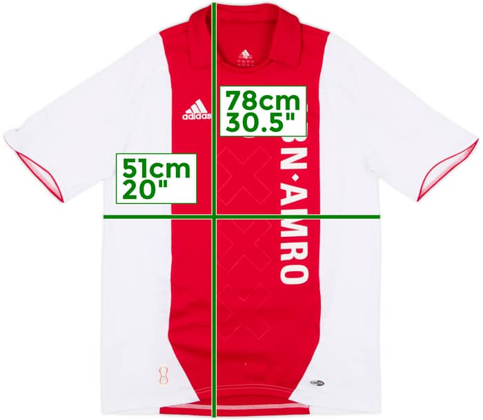 2007-08 Ajax Home Shirt - 8/10 - (S)