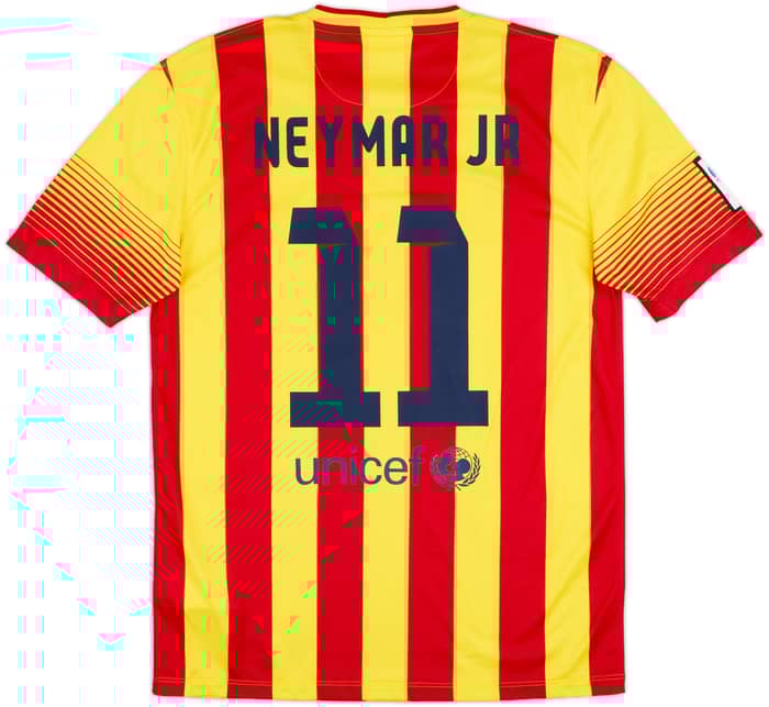 2013-15 Barcelona Away Shirt Neymar Jr #11 - 8/10 - (M)