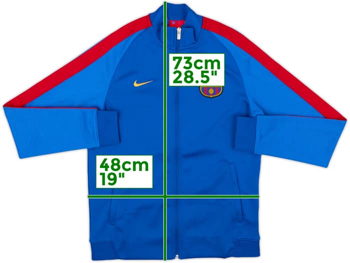 2016-17 Barcelona Nike Track Jacket - 8/10 - (M)
