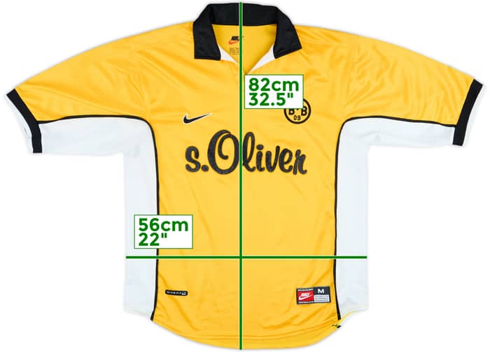 1998-00 Borussia Dortmund Home Shirt - 8/10 - (M)