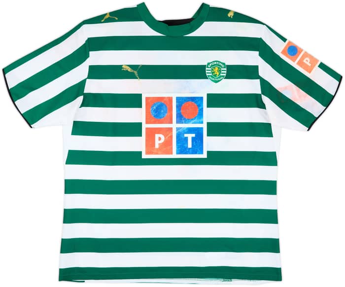 2006-07 Sporting CP Home Shirt - 4/10 - (XL)