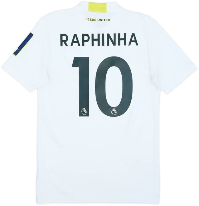 2020-21 Leeds United Home Shirt Raphinha #18 - 8/10 - (S)