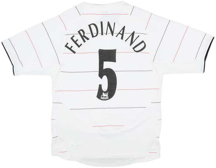 2003-05 Manchester United Third Shirt Ferdinand #5 - 8/10 - (S)