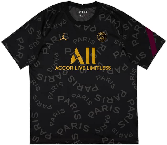 2020-21 Paris Saint-Germain Nike Jordan Training Shirt - 7/10 - (XL)