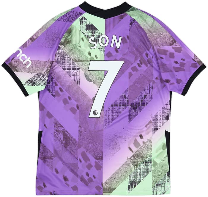 2021-22 Tottenham Third Shirt Son #7 - 9/10 - (L)