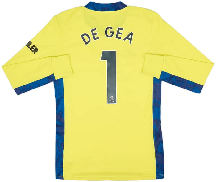 2020-21 Manchester United GK Shirt De Gea #1 - 8/10 - (S)