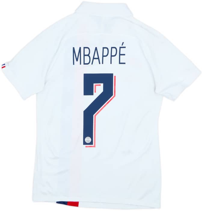 2019-20 Paris Saint-Germain Authentic Third Shirt Mbappe #7 - 6/10 - (S)