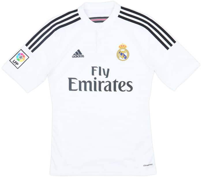 2014-15 Real Madrid Home Shirt James #10 - 8/10 - (S)