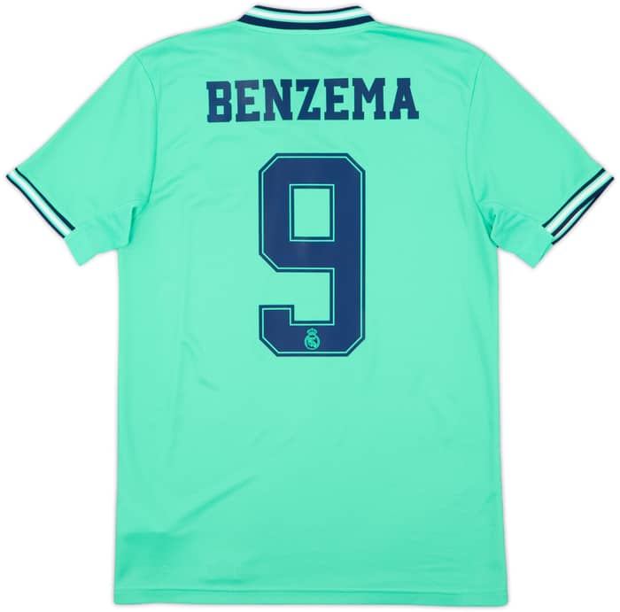 2019-20 Real Madrid Third Shirt Benzema #9 - 8/10 - (S)