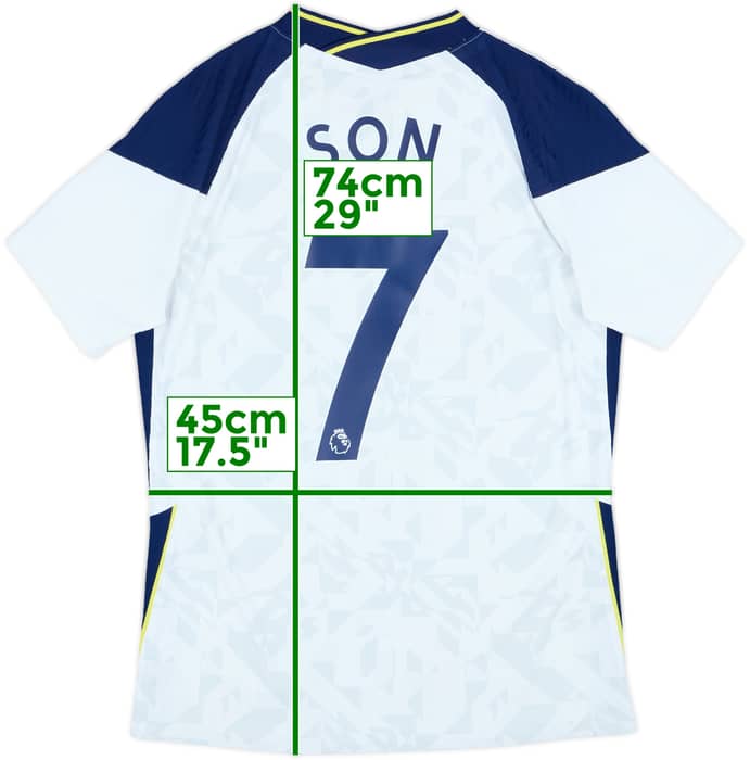 2020-21 Tottenham Authentic Home Shirt Son #7 - 10/10 - (M)