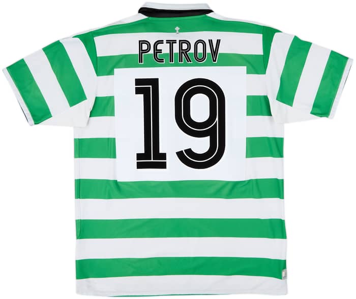 2004-05 Celtic Home Shirt Petrov #19 - 7/10 - (XL)