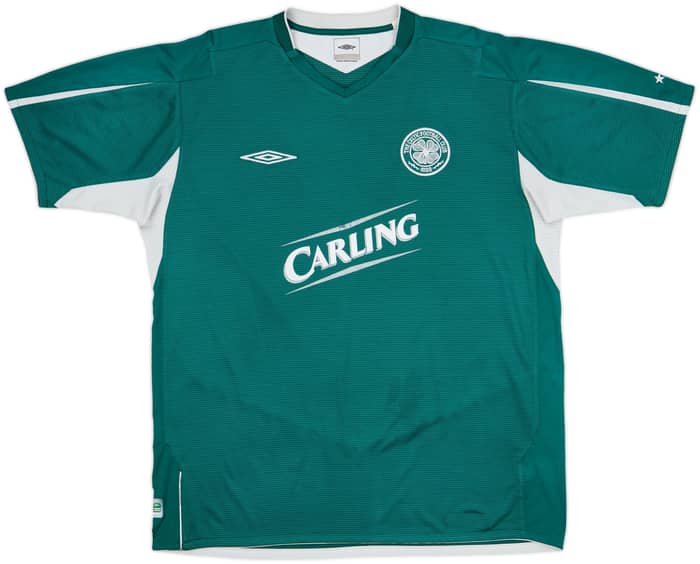 2004-05 Celtic Away Shirt Juninho #7 - 7/10 - (XL)