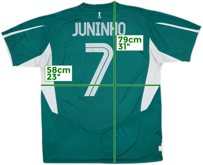 2004-05 Celtic Away Shirt Juninho #7 - 7/10 - (XL)