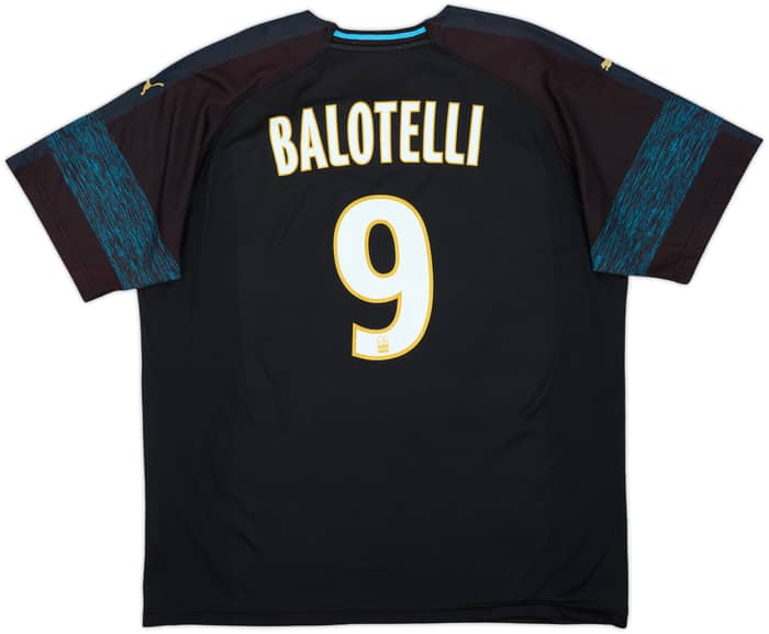 2018-19 Olympique Marseille Away Shirt Balotelli #9 - 6/10 - (XXL)