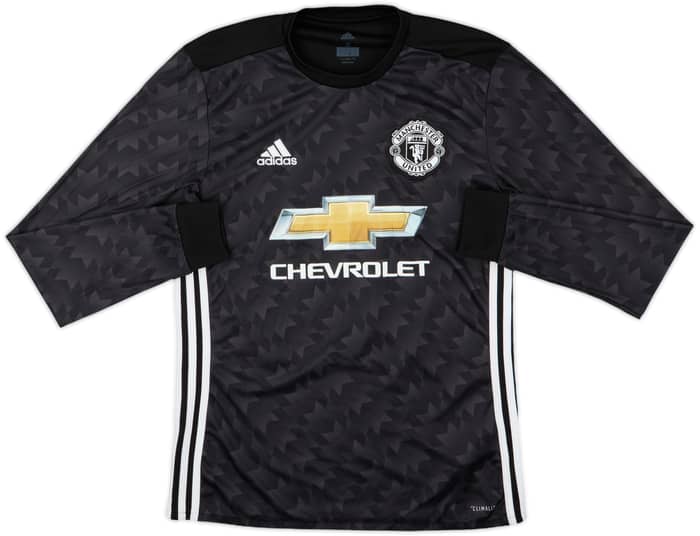 2017-18 Manchester United Away L/S Shirt Ibrahimovic #10 - 8/10 - (S)