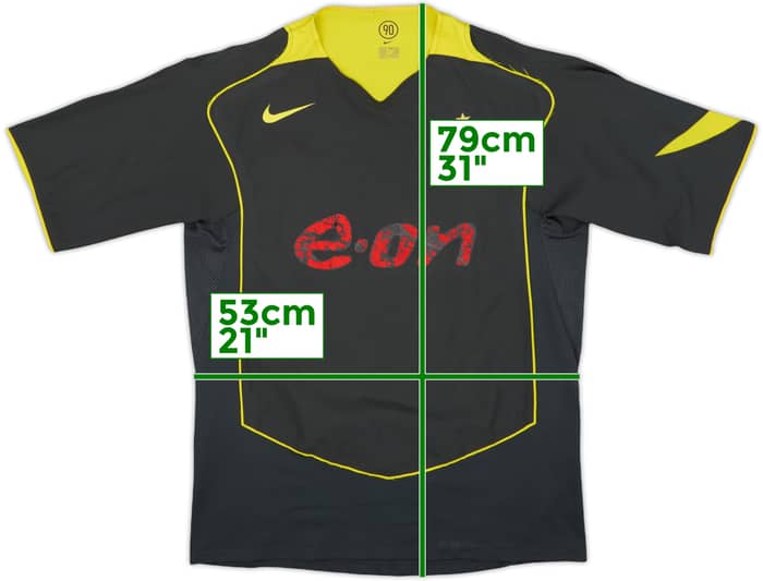 2004-05 Borussia Dortmund Player Issue Third Shirt - 5/10 - (XL)