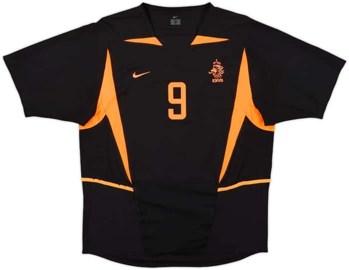2002-04 Netherlands Away Shirt V.Nistelrooy #9 - 7/10 - (L)