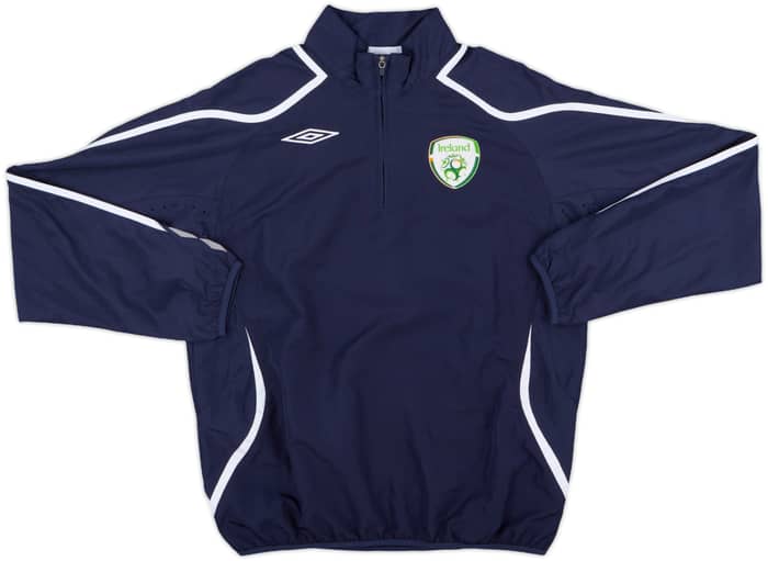 2007-08 Ireland Umbro 1/4 Zip Training Top - 8/10 - (M)