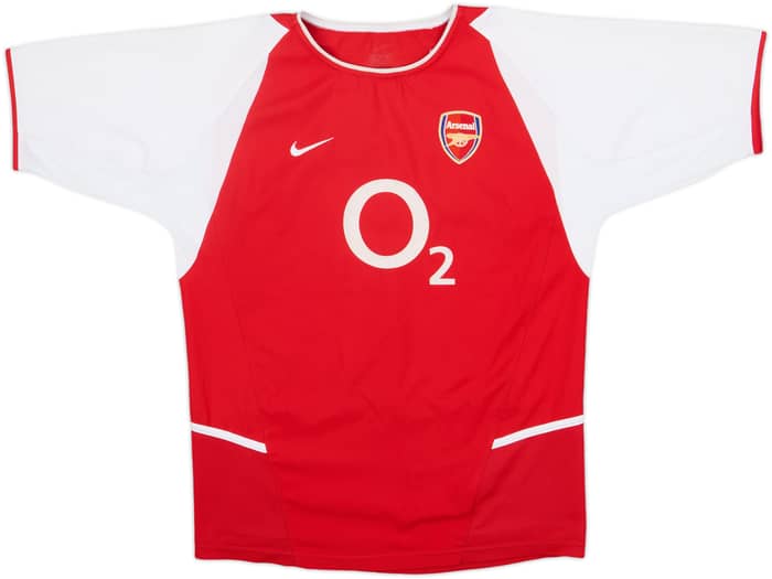 2002-04 Arsenal Home Shirt Henry #14 - 7/10 - (XL.Boys)