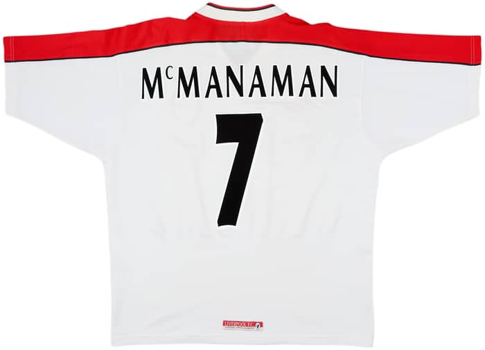1998-99 Liverpool Away Shirt McManaman #7 - 8/10 - (L)