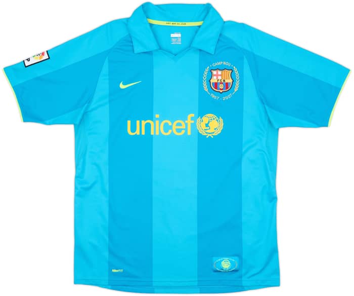 2007-09 Barcelona Away Shirt Ronaldinho #10 - 10/10 - (L)