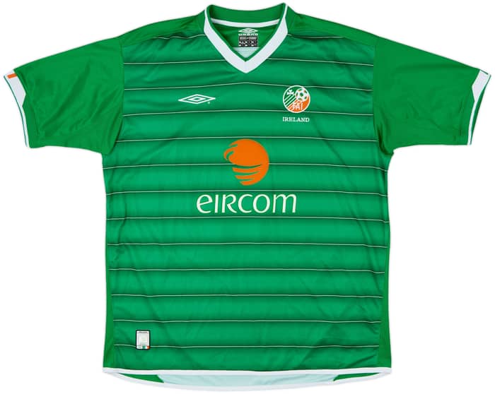 2003-04 Ireland Home Shirt R.Keane #10 - 9/10 - (XL)