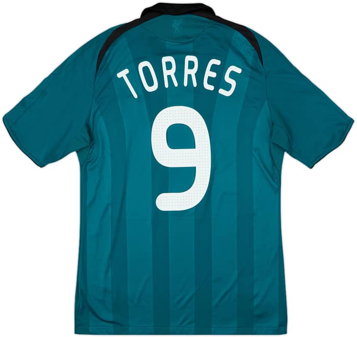 2008-09 Liverpool Third Shirt Torres #9 - 7/10 - (L)